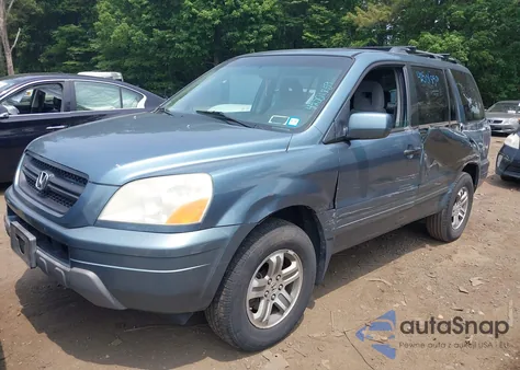 2005 Honda Pilot Ex from USA, damaged, VIN 5FNYF18435B055906